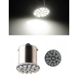 LED 22 SMD P21W BA15S 1156 12V Canbus Lampa Becuri Lumini Alb
