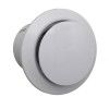 Ventilator Rotund de Baie A100 - 5W cu Clapeta Automata si Telecomanda Programatoare - IPX2