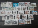 Colecție Suedia - Filă Clasor, Faună Nordică, Elan, Urs Brun, R&acirc;s, Pești, 26v -A333