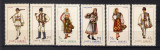 Timbre Romania 1969: Costume Nationale II, Serie Neuzata (MNH), LP 693