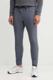 Under Armour pantaloni de trening Vibe Woven culoarea gri, uni, 1386557