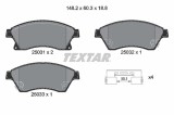 TEXTAR 2503101 Q+ set placute frana,frana disc