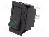 Intrerupator OFF-ON, 2 pozitii, SPST, SCI - R13-220BA-01-BBG