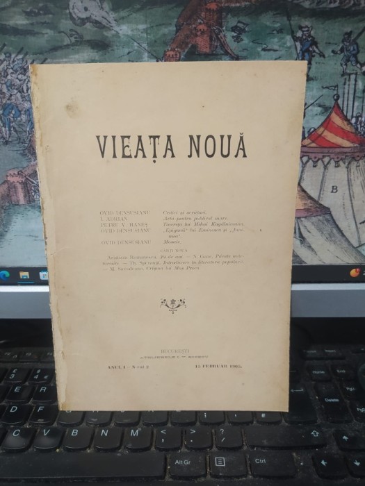 Vieața Nouă, București, anul I nr. 2, 15 februarie 1905, Ovid Densușianu, Epigonii lui Eminescu și Junimea, 053