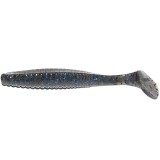 Shad Hide Up Stagger Original 3.5&quot;, 113 Cinnamon Blue Flake, 9cm, 8buc/pac
