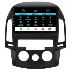 Navigatie Android Dedicata Hyundai I30 (2007-2012), 9Inch, 2Gb Ram, 64Gb Stocare, Carplay, AC