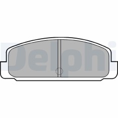 DELPHI LP401 set placute frana,frana disc
