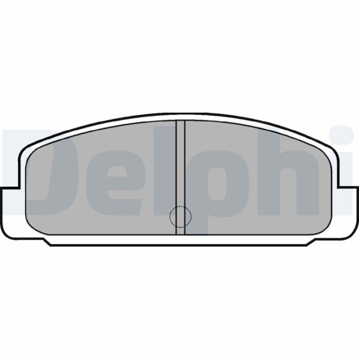 DELPHI LP401 set placute frana,frana disc