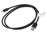 Cablu USB 3.1 A la C aurit 1m negru