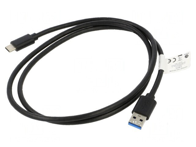 Cablu USB 3.1 A la C aurit 1m negru