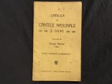 Carticica de Cantece Nationale si Doine de George Neamtu anul 1919 / 36 pagini !