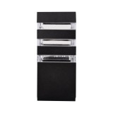 Aplica Sevila 1XE27 40W IP44, negru, Erste