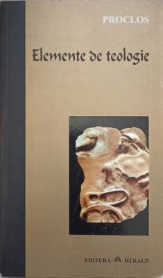 ELEMENTE DE TEOLOGIE-PROCLOS foto