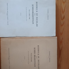 BISERICA SF. NICOLAE DIN SCHEII BRASOVULUI 2VOL. 1943/'46 CU ILUSTRAȚII IN TEXT