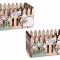 Set 2 cosulete Paste lemn multicolor 15x9x8 cm