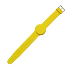 Bratara de proximitate MIFARE (13.56MHz), silicon galben CSW-MF13-Y