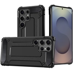 Husa Samsung Galaxy S25 Ultra Techsuit Hybrid Armor, negru foto