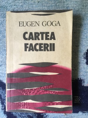 x CARTEA FACERII - Eugen Goga foto