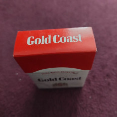 ambalaj vechi reclama,pachet de tigari vechi gol Carton,GOLD COAST U.S.A Flavor