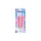 Set spatule pentru decorare tort si prajituri, 8 elemente, 16 forme, plastic, roz
