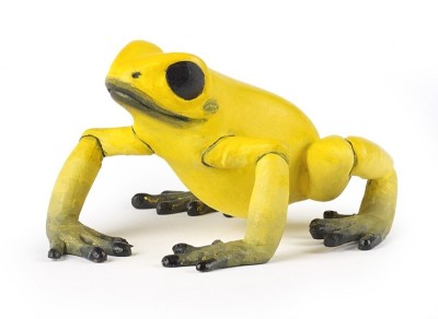PAPO FIGURINA BROSCUTA OTRAVITOARE GALBENA foto