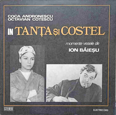 Disc vinil, LP. Momente Vesele De Ion Baiesu. Tanta si Costel (Iubirea E Un Lucru Foarte Mare)-Coca Andronescu, foto