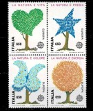 Italia 1986 - Conservarea naturii, Europa, CEPT, serie neuzata
