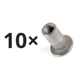 Set 10 piulita fixare Audi A3 (8l); Seat Leon (1m1), Toledo (1m2); Volkswagen Beetle (1c/9c/1y), Bora (1j5/1jm), Crafter, Golf Iv (1j) (Hb + Estate),