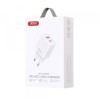 Incarcator Retea XO Design BPCE12, 20W, 3A, 1 x USB-A - 1 x USB-C, Alb