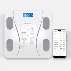 Cantar de baie, electronic cu conectivitate bluetooth si Control greutate