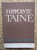 Hippolyte Taine - Pagini de critica