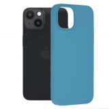 Cumpara ieftin Husa pentru iPhone 14, Techsuit Soft Edge Silicone, Denim Blue