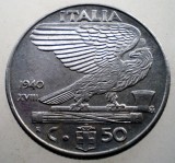 2.318 ITALIA WWII VITTORIO EMANUELE III 50 CENTESIMI 1940 R MAGNETICA, Europa