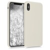 Husa pentru iPhone XS Max, Silicon, Crem, 45909.204, Carcasa, Kwmobile