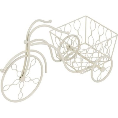 Suport metalic pentru ghiveci flori, MagicHome, model bicicleta, 52x22x32 cm GartenVIP DiyLine foto
