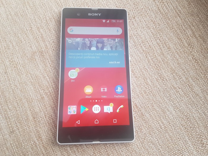 Smartphone Sony Xperia Z C6603 16GB White/Black Liber retea Livrare gratuita!