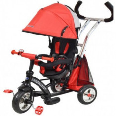 Tricicleta cu sezut reversibil Sunrise Turbo Trike Red foto