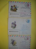 HOPCT PLIC S NR 951 SET 3 PLICURI PANSELUTE-FLORI/FLORA - RUSIA -CIRCULAT