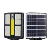 Lampa stradala, cu panou solar, putere 600W, cu brat suport pentru tija telescopica, impermeabil IP65, negru