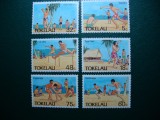 TUVALU SERIE SPORTURI TRADITIONLE SERIE MNH