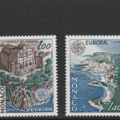 Monaco 1978--Europa CEPT,serie 2 valori dantelate,MNH,Mi.1319-1320