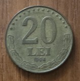 Moneda 20 Lei 1994, Rom&acirc;nia - Numismatică Rom&acirc;nească