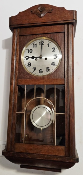 Ceas de perete cu pendula anii 40