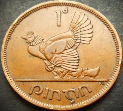 Moneda istorica 1 PENNY / PINGIN - IRLANDA, anul 1942 * cod 487 B foto