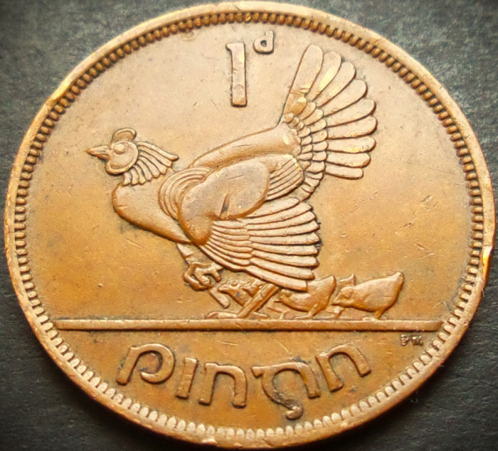 Moneda istorica 1 PENNY / PINGIN - IRLANDA, anul 1942 * cod 487 B