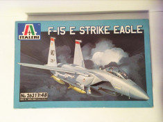 Macheta avion Italieri F-15 E Strike Eagle No. 2631, 1:48 foto