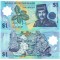 Brunei 1 Ringgit 1996 P-22 Polimer UNC