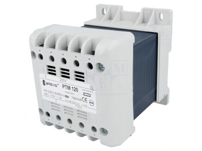 Transformator alimentare 120VA 230V AC 110V pentru șină DIN foto