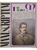 Al. Oprea - Manuscriptum 1/1975, (18) anul VI (Editia: 1975)