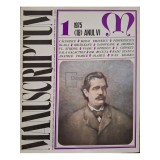 Al. Oprea - Manuscriptum 1/1975, (18) anul VI (Editia: 1975)